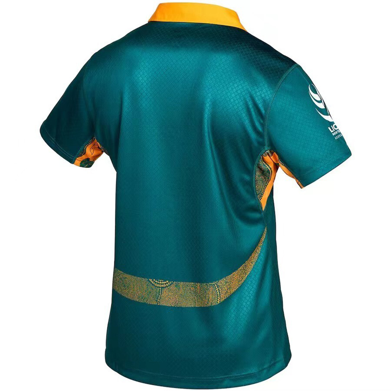 2025 Australia Green Polo Rugby Jersey (有领)
