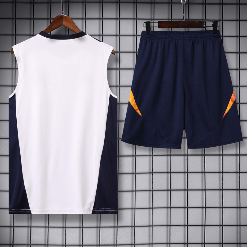 24-25 RMA White Tank top and shorts suit