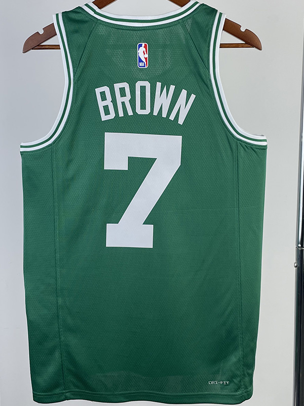 22-23 CELTICS BROWN #7 Green Top Quality Hot Pr...