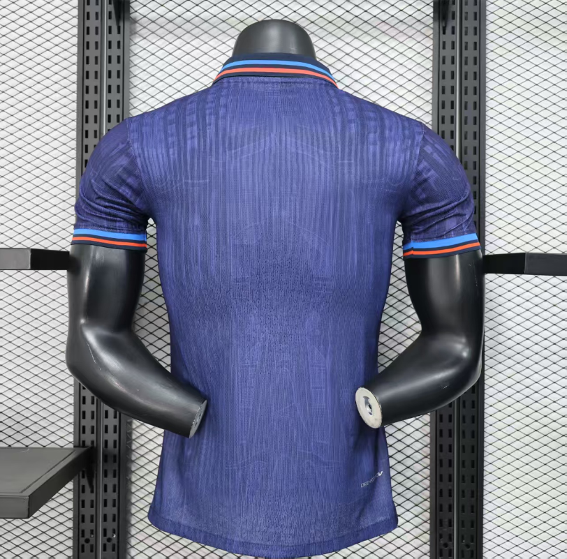 25-26 BAR Royal Blue Special Edition Player Version Training Shirts *翻领