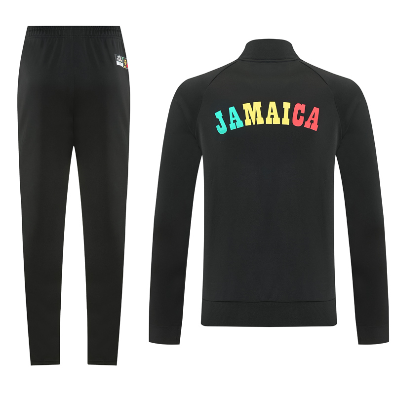 26-27 Jamaica Black Jacket Tracksuit #01