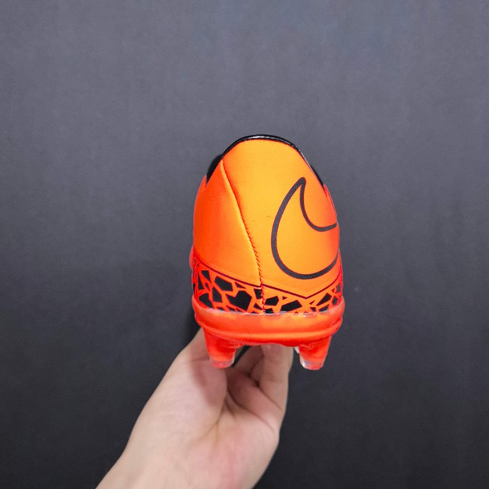 Hypervenom Phantom II FG Soccer Shoes-Orange/Black