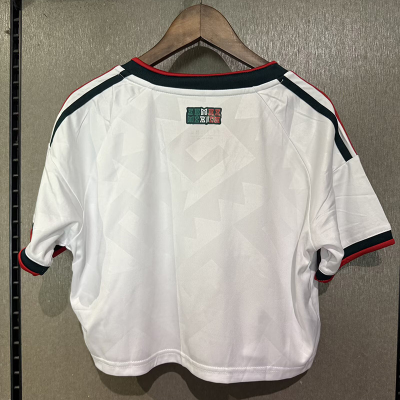 2026 World Cup Mexico Away Women Cheerleader Shirt (女啦啦短袖)