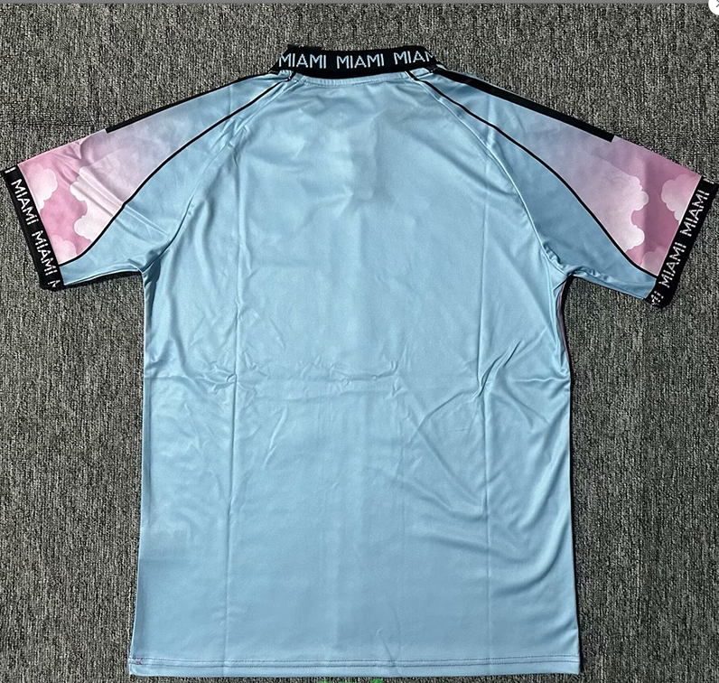 25-26 Inter Miami Pink Blue Special Edition Fans Soccer Jersey