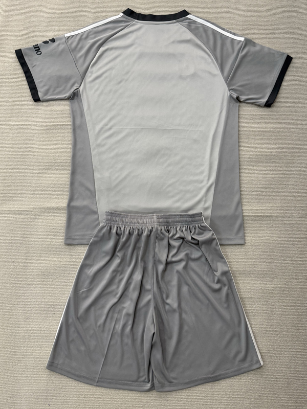 26-27 Aston Villa Grey Goalkeeper Kids Soccer Jersey
