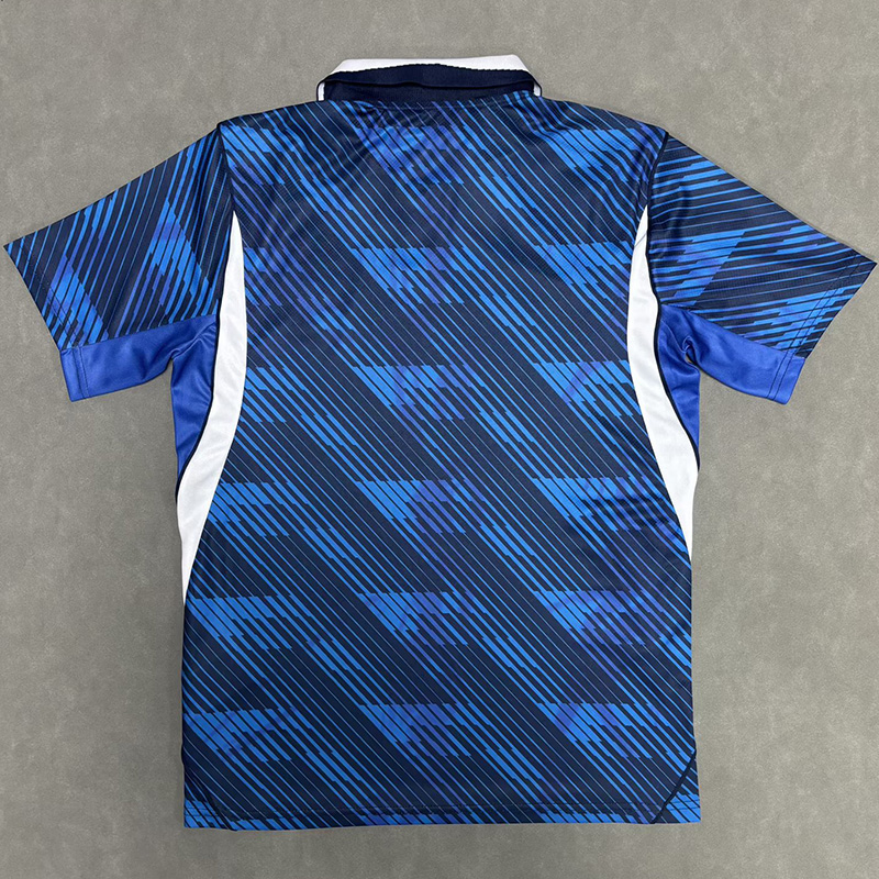 26-27 France Blue Fans Soccer Jersey