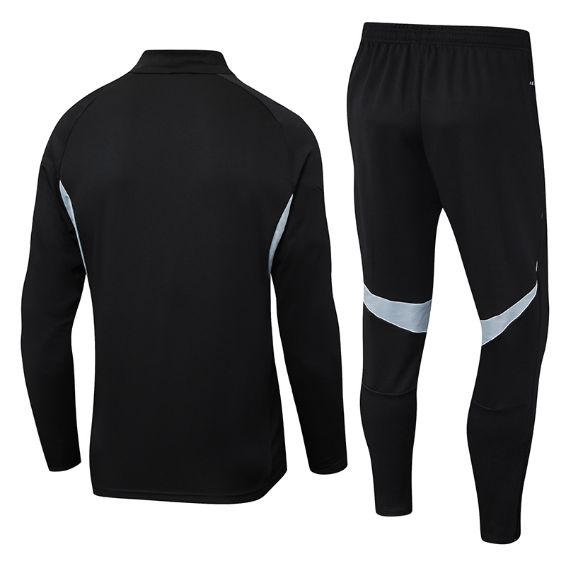 25-26 Argentina Black Half Pull Tracksuit (半拉链)