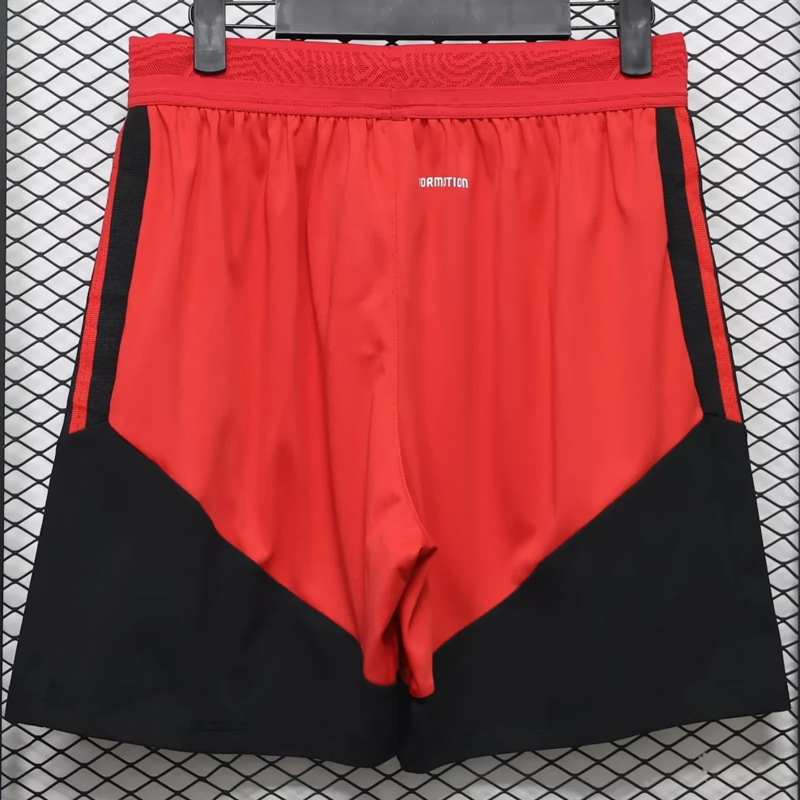 26-27 Man Utd Red Black Player Version Training Shorts Pants (球员短裤)