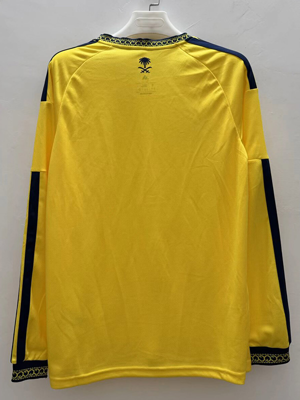 26-27 AL-Nassr Home Long Sleeve Soccer Jersey (长袖)