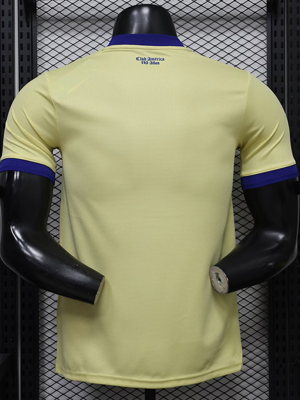 26-27 Club America 110th Anniversary Yellow Player Version Training shirts