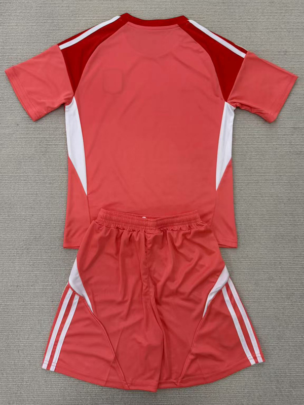 25-26 Aston Villa Orange Goalkeeper Kids Soccer Jersey