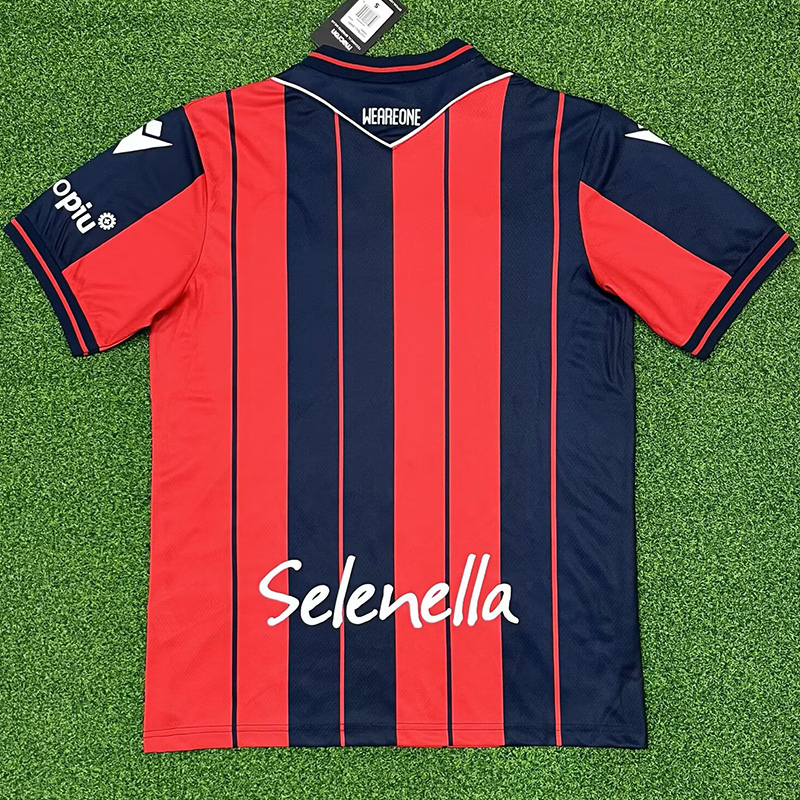 25-26 Bologna Home Fans Soccer Jersey