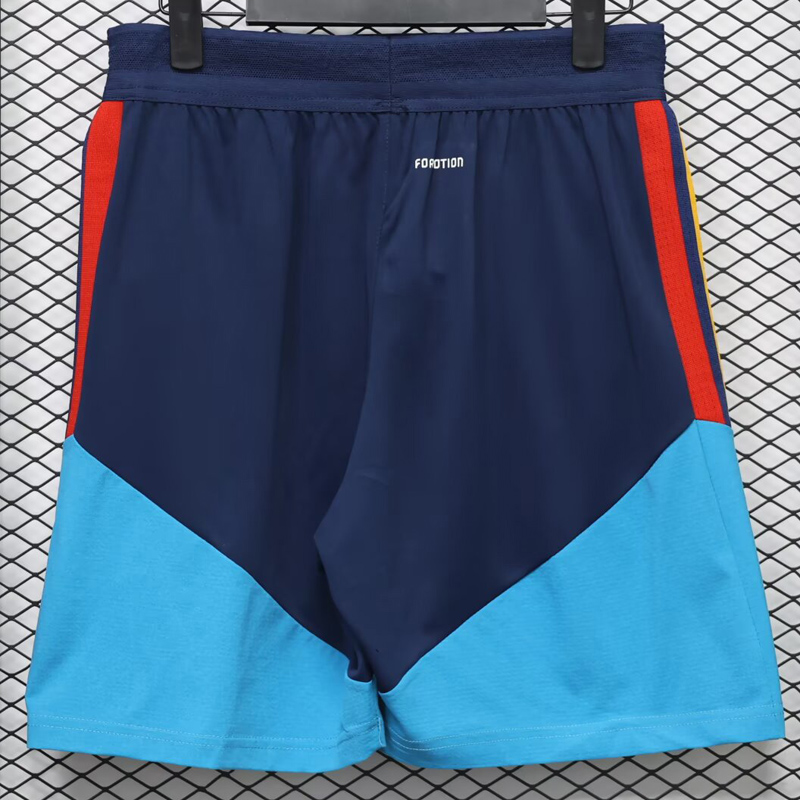 26-27 Spain Royal blue Player Version Shorts Pants(球员短裤)