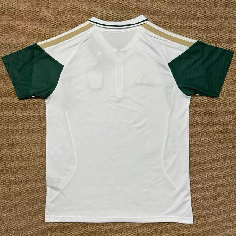 26-27 Italy White Polo Short Sleeve (半拉链)