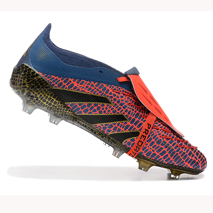 Predator Elite Tongue FG Soccer Shoes-Wine Red/Black