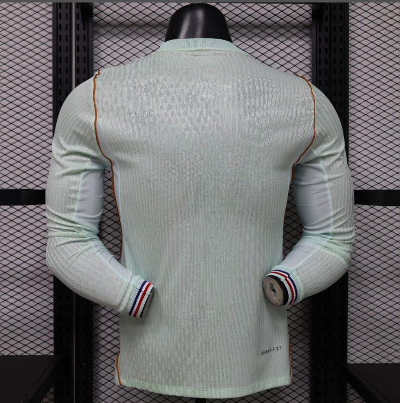 26-27 France Away Long Sleeve Player Version Soccer Jersey (长袖球员)