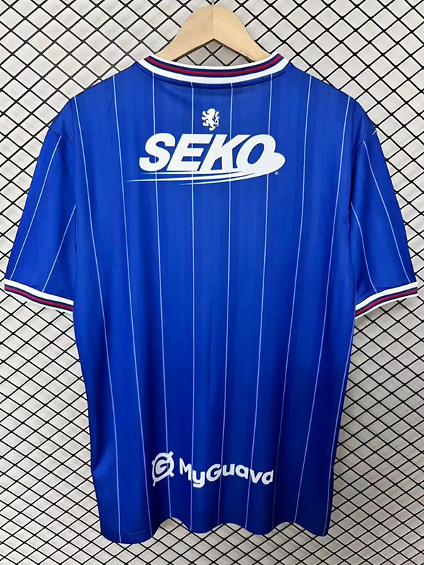 26-27 Rangers Blue Fans Soccer Jersey