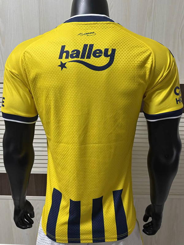 26-27 Fenerbahce Home Player Version Soccer Jersey