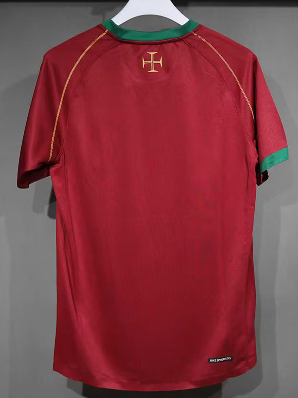 2006 Portugal Home Player Version 球员 Retro Soccer Jersey