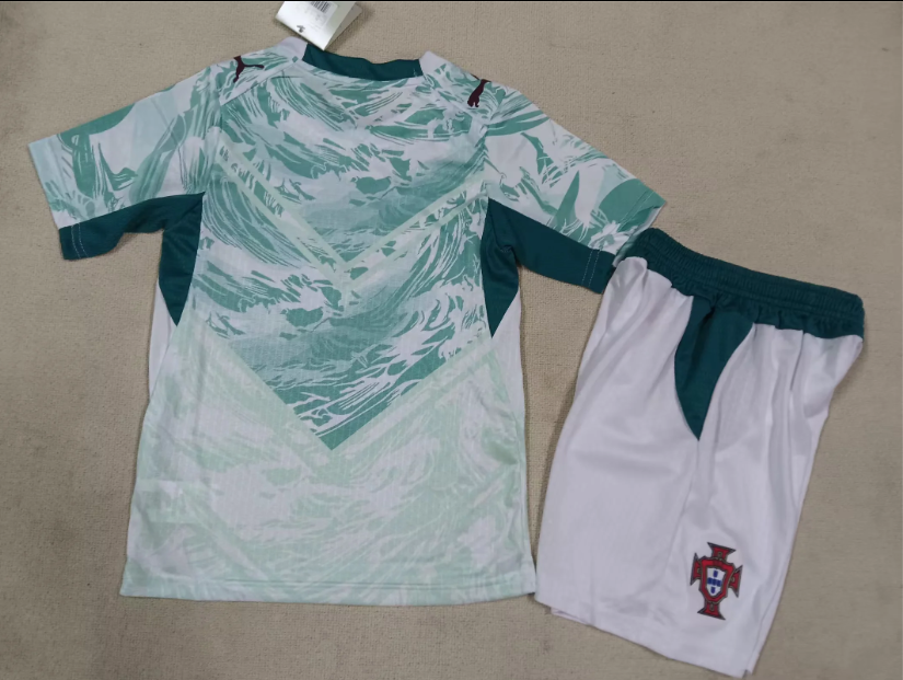 26-27 Portugal away Kids Player Version Soccer Jersey (球员童装)