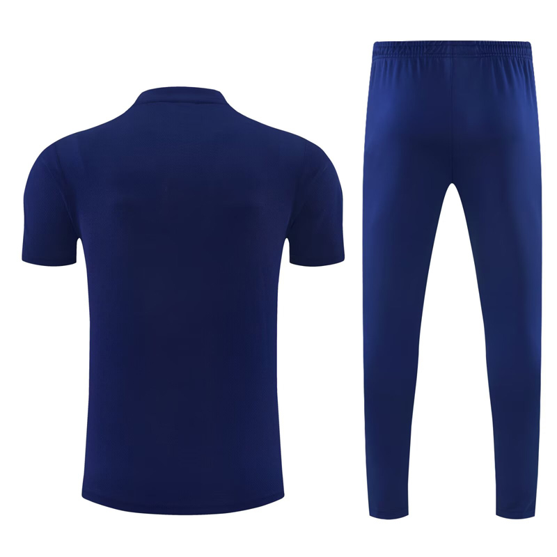 26-27 Marseille Royal blue Polo Tracksuit (圆领)