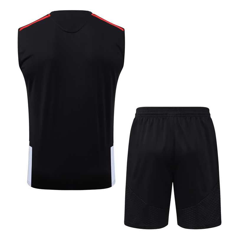 26-27 ARS Black Tank top and shorts suit #D26025