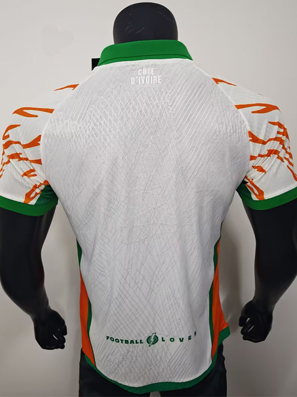 25-26 Ivory Coast White Special Edition Player Version Soccer Jersey