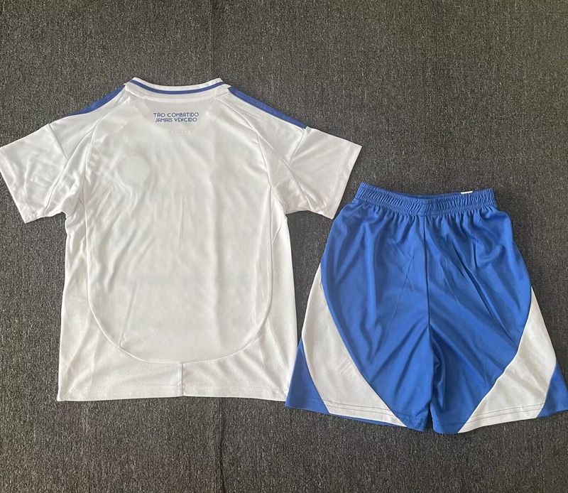 25-26 Cruzeiro Away Kids Soccer Jersey