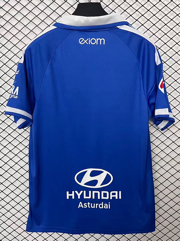 26-27 Real Oviedo Home Fans Soccer Jersey