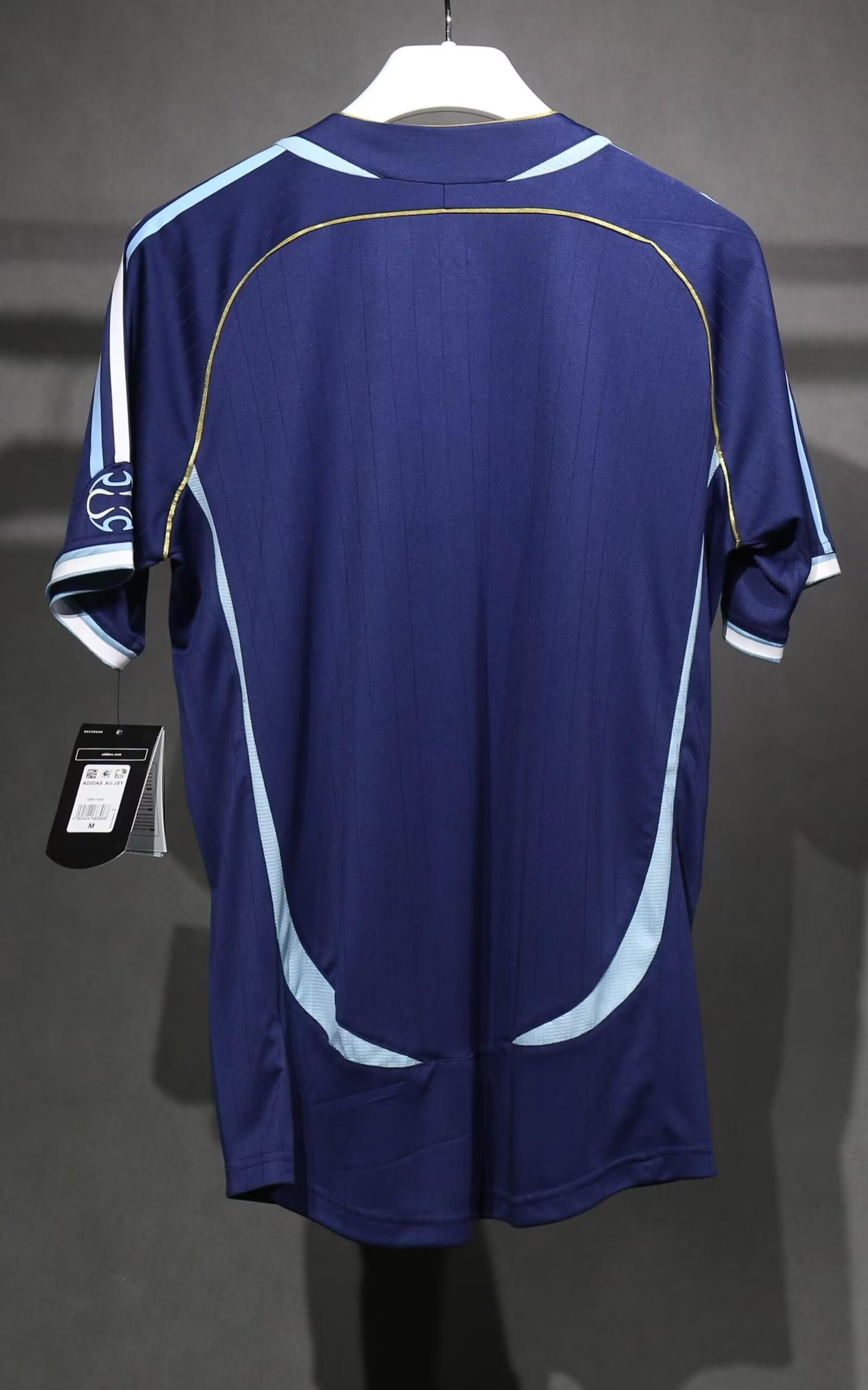 2006 Argentina Away Player Version 球员 Retro Soccer Jersey