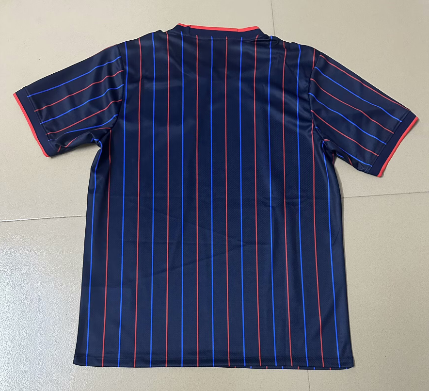25-26 USA Away Fans Soccer Jersey 不带星