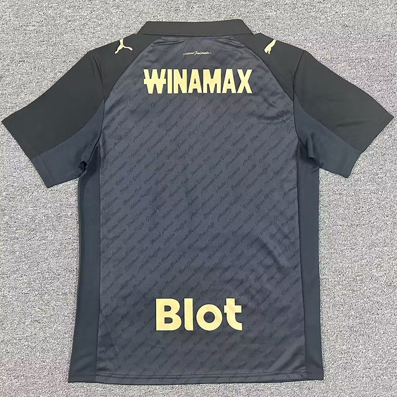 25-26 Stade Rennais Black 125th Anniversary Fans Soccer Jersey