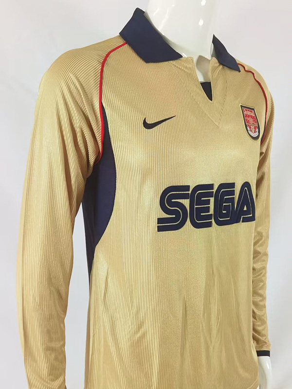 2001-2002 ARS Away Long Sleeve Retro Soccer Jer...