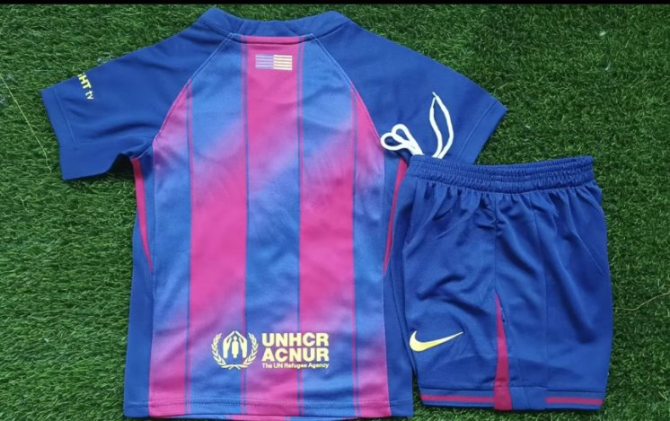 25-26 BAR Home KIDS football jersey