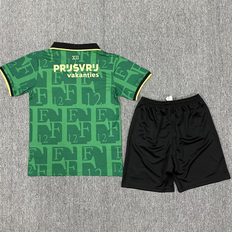 25-26 Feyenoord Third Kids Soccer Jersey