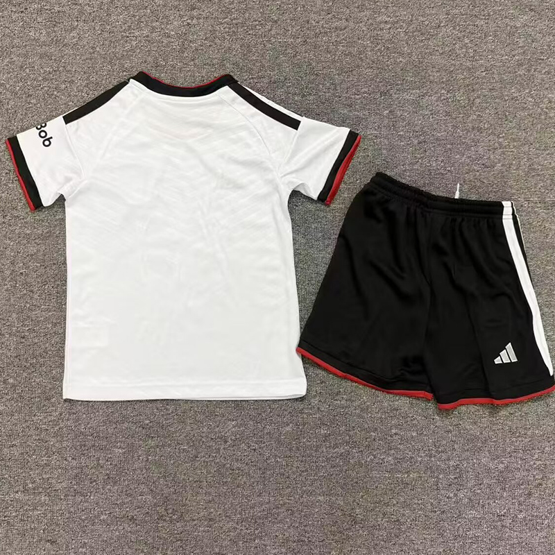 26-27 Fulham Home Kids Soccer Jersey