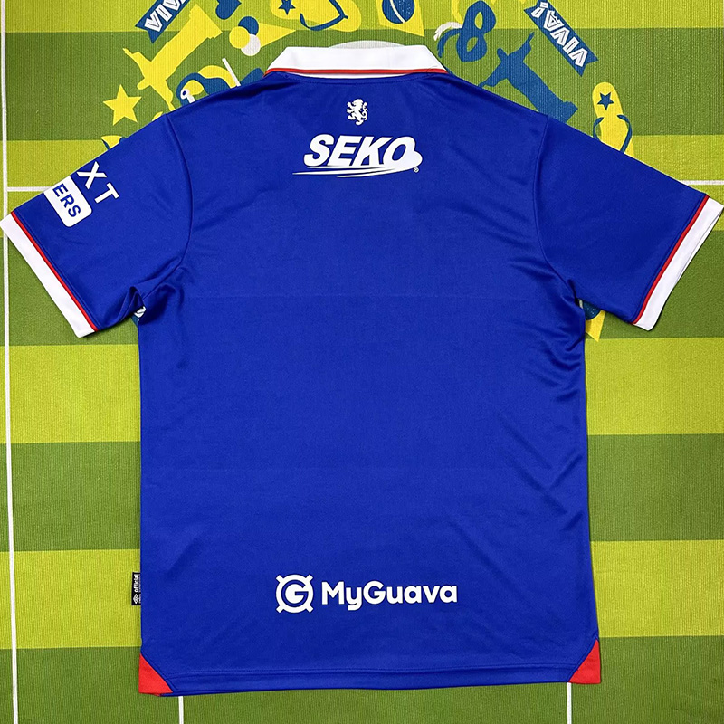25-26 Rangers Home Fans Soccer Jersey