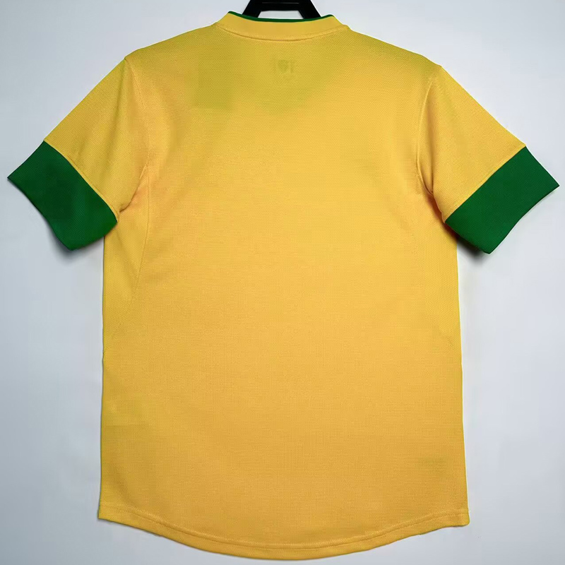 2012-2013 Brazil Home Retro Soccer Jersey