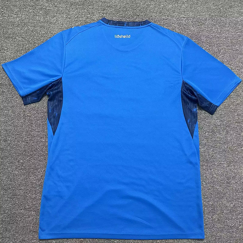 26-27 Iceland Home Fans Soccer Jersey