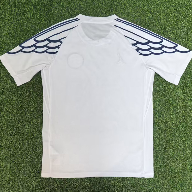 25-26 PSG White Special Edition Fans Training shirts (JD蓝标)