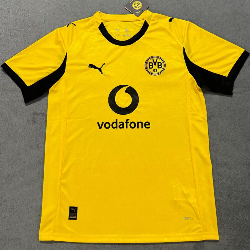 25-26 Dortmund Home Champions League Version Fans Soccer Jersey（欧冠版）