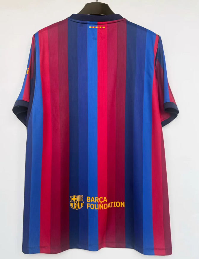 26-27 BAR Home 1:1 Fans Soccer Jersey