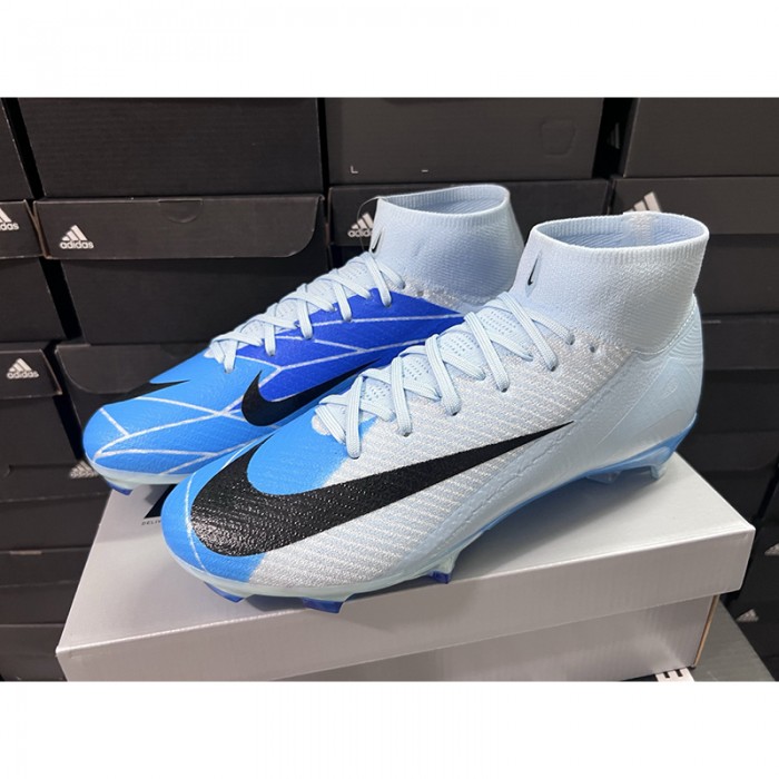 Air Zoom Mercurial Superfly 16 Elite XXV FG Soccer Shoes-Blue/Black