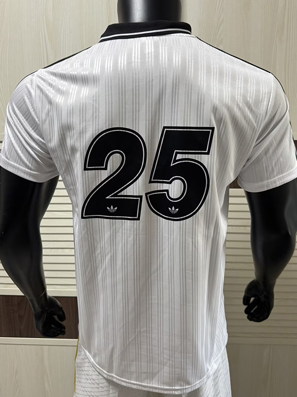 2025 Ad Oasis Joint Edition #25 Player Version White Polo Short Sleeve (黑边)