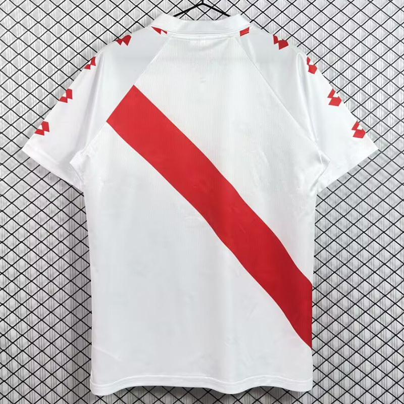 1991-1994 Rayo Vallecano Home Retro Soccer Jersey