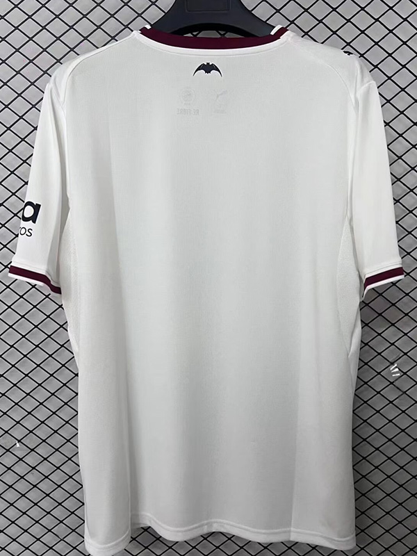 26-27 Valencia White Fans Soccer Jersey