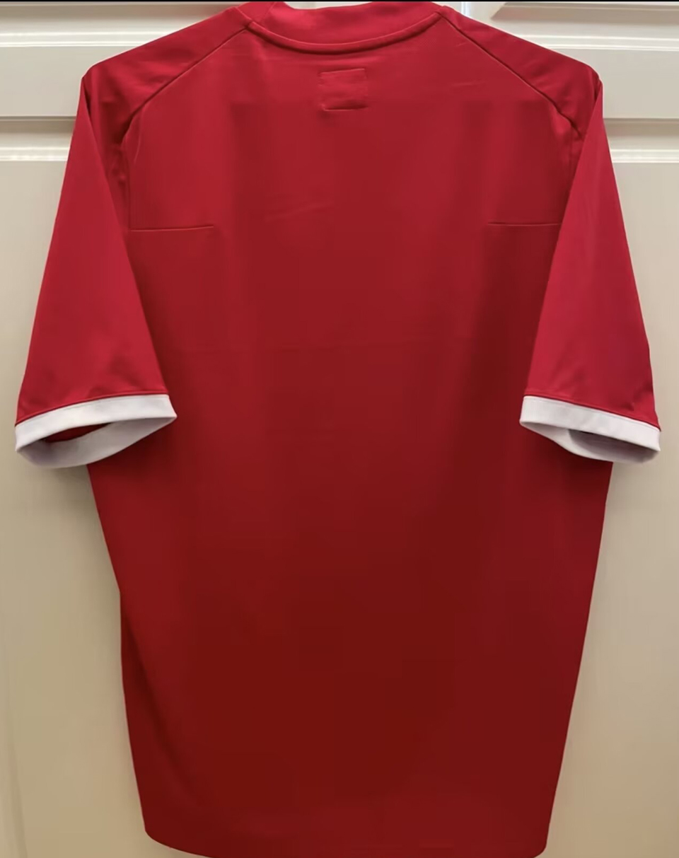 2010 Enaland Away Red Retro Jersey