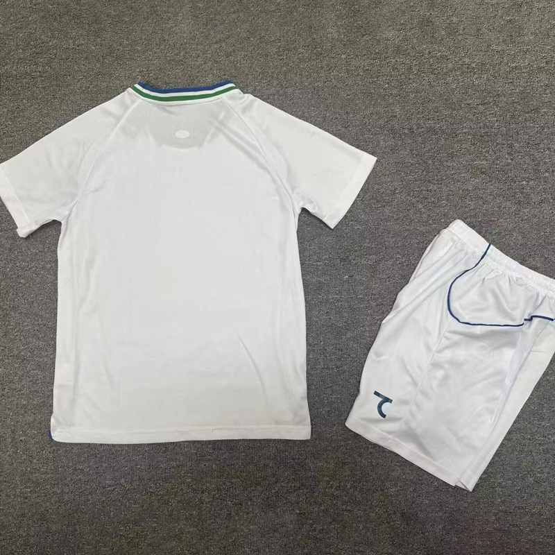 26-27 Uzbekistan Away Kids Soccer Jersey