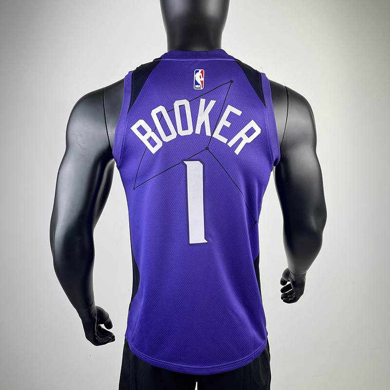2017-18 SUNS BOOKER #1 Royal Blue City Edition ...