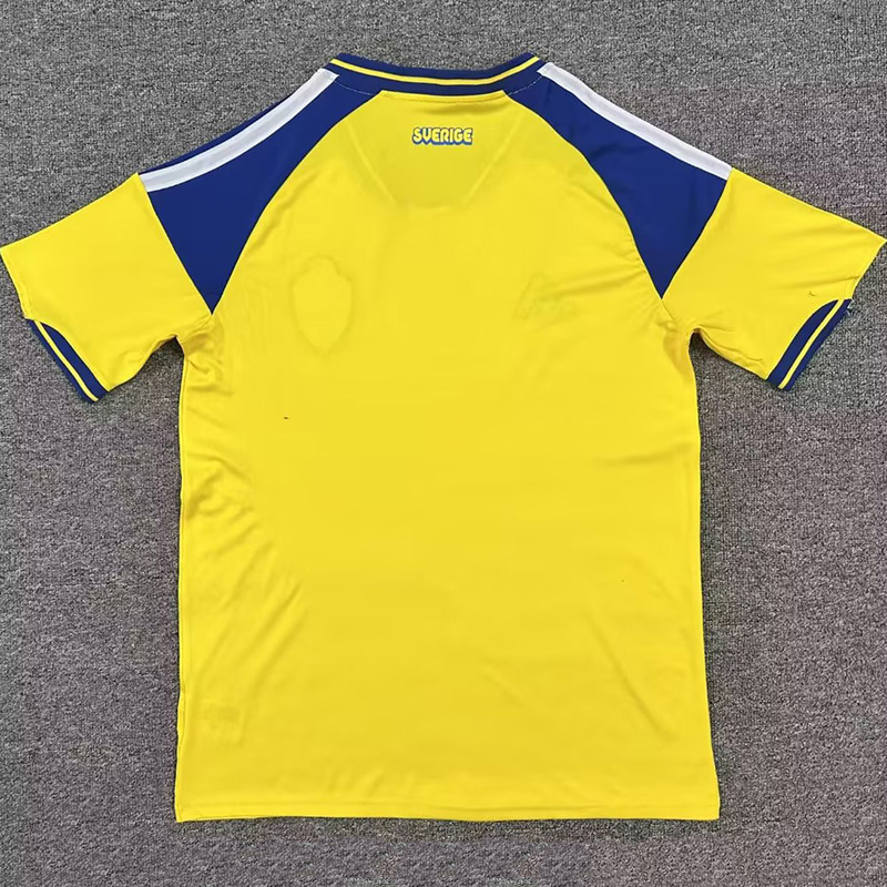 26-27 Sweden Home Fans Soccer Jersey